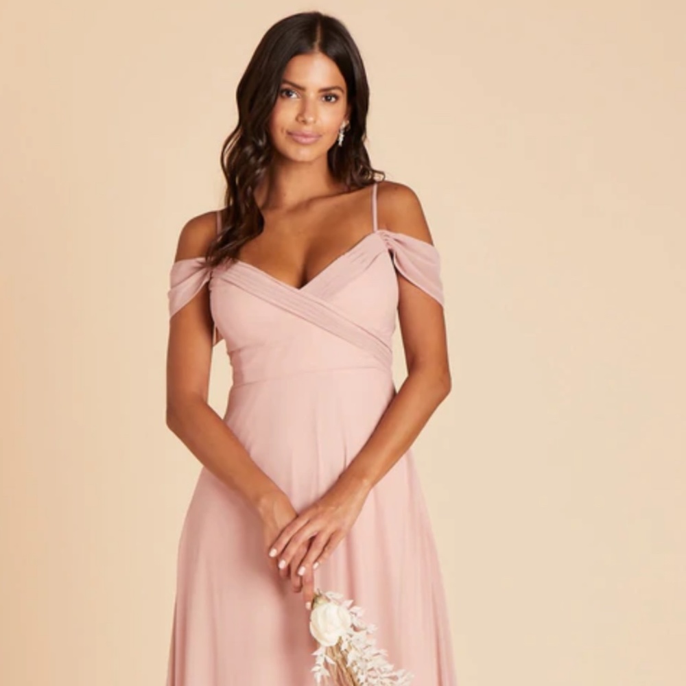 NWT Birdy Grey Spence Convertible Dress in Dusty Rose XS